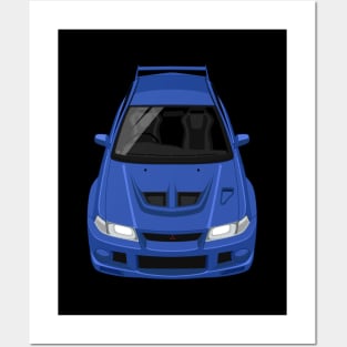 Lancer Evolution VI 1999-2001 - Blue Posters and Art